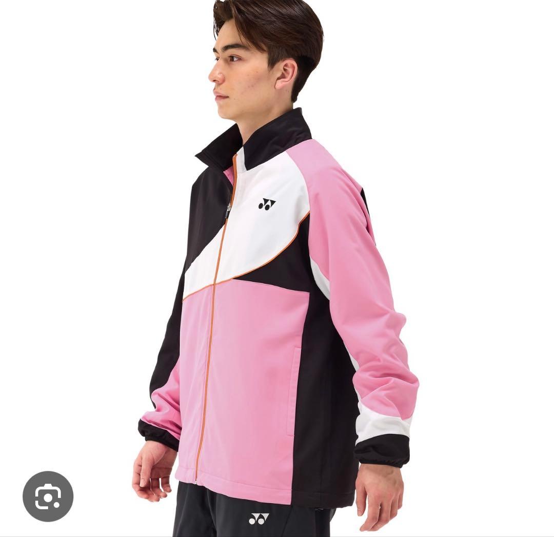 YONEX ヨネックス ウィンドウォーマーシャツ ピンクユニ L