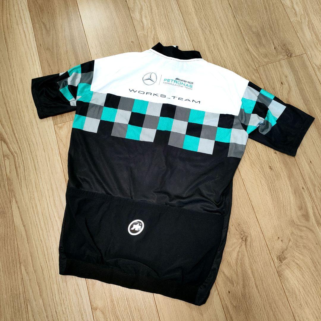 assos アソス メルセデスAMGペトロナス サイクルジャージ 半袖М