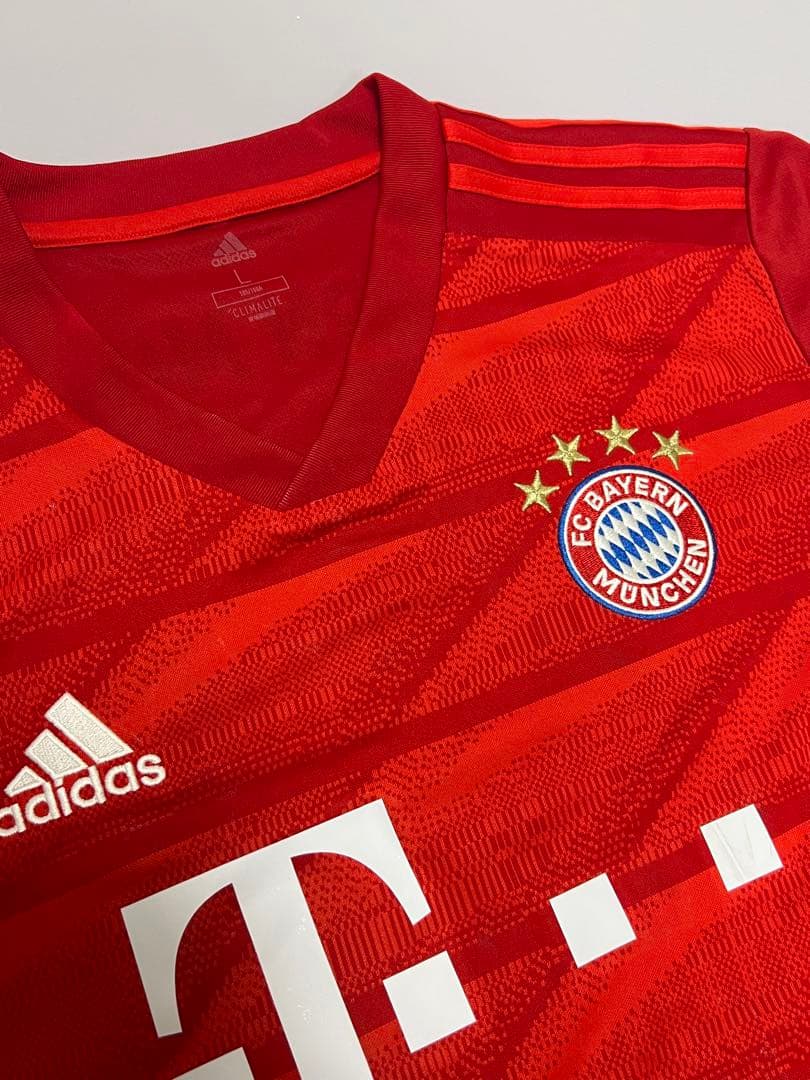 adidasFCバイエルン19-20ユニフォーム Lサイズ 背番号10 ロッベン