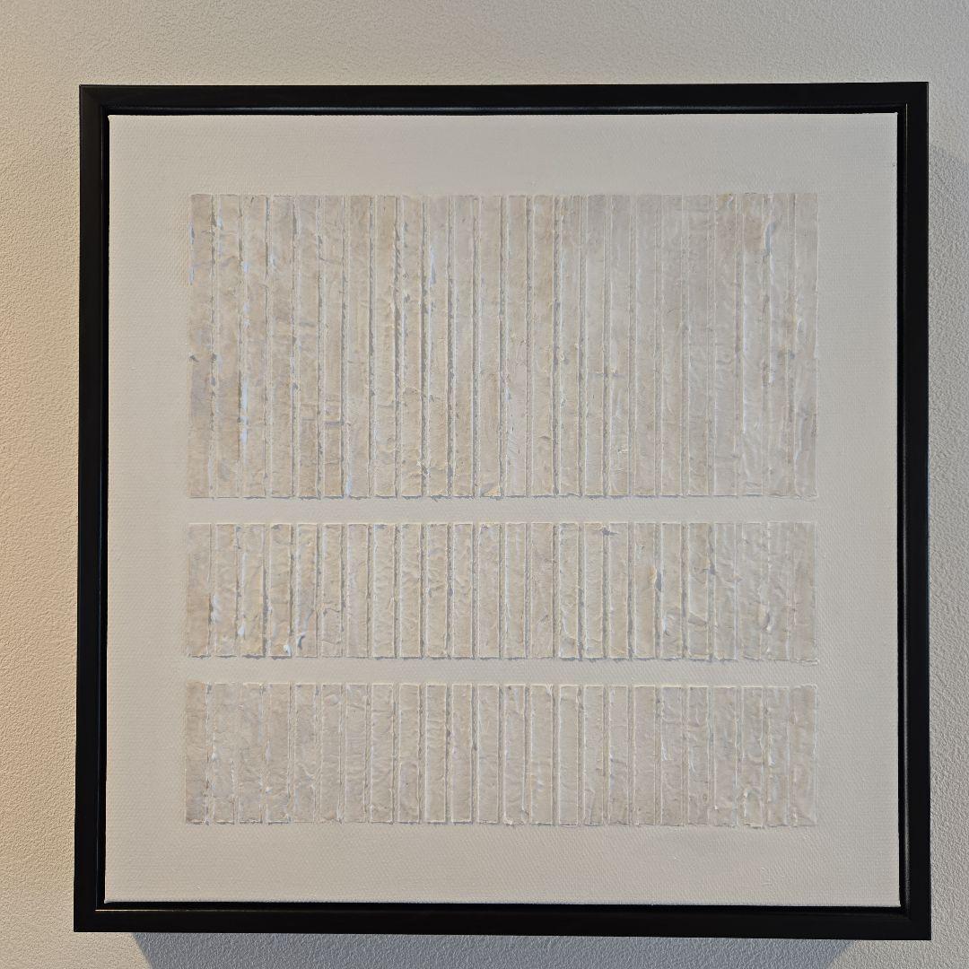抽象アート アクリル・ガッシュ ベージュ系