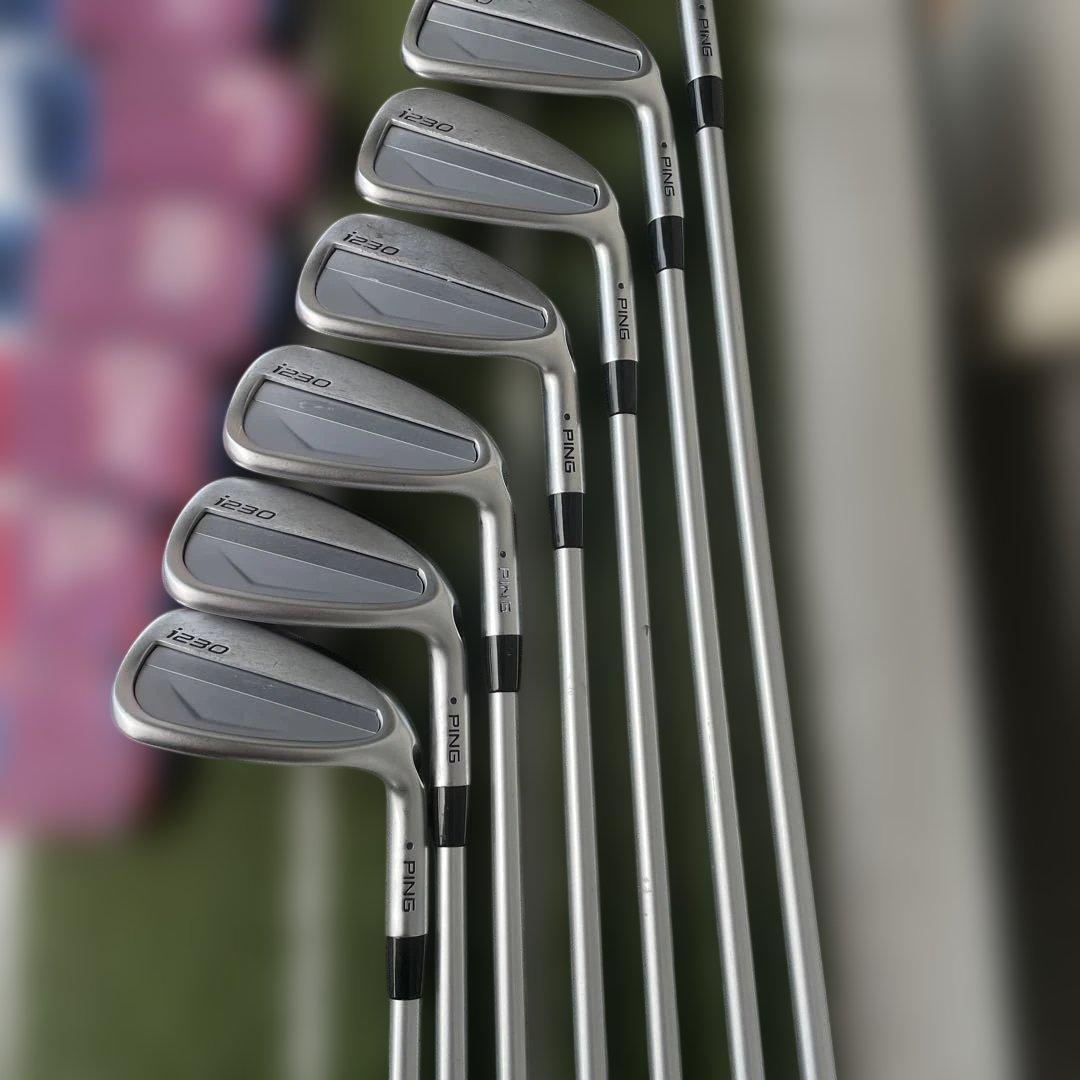 【早い者勝ち】PING i230 アイアンセット 7本 ヘッドカバー付き