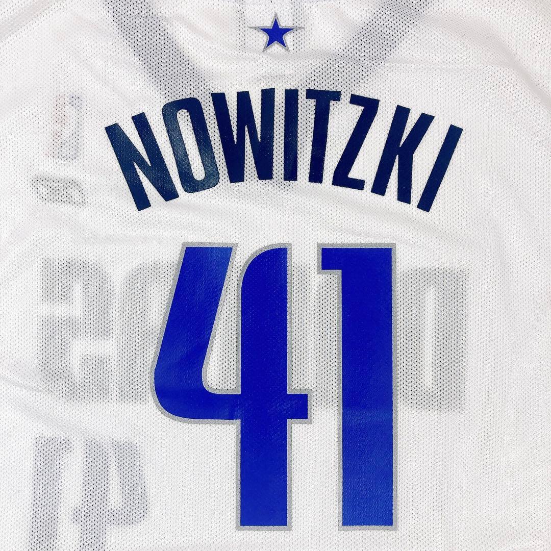 08M114◯Reebok ダラス NOWITZKI ユニフォーム ゲームシャツ