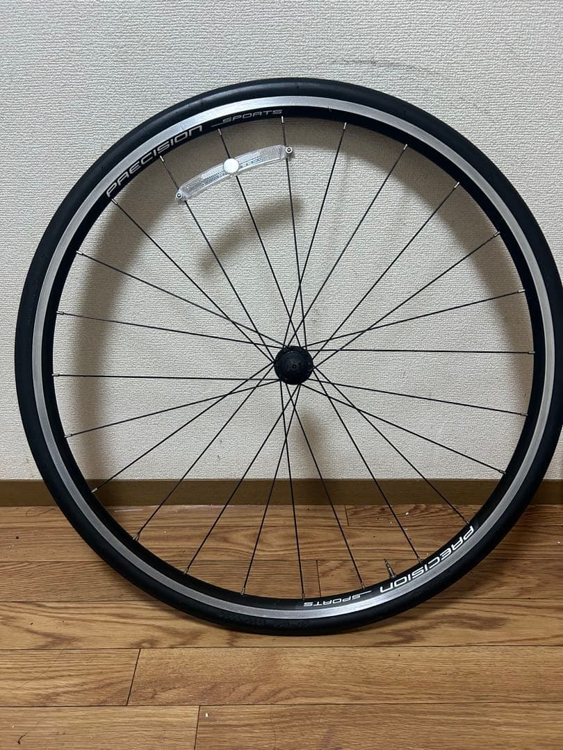 プレシジョン シマノ 自転車 ホイール クロスバイク ロードバイク 前後セット