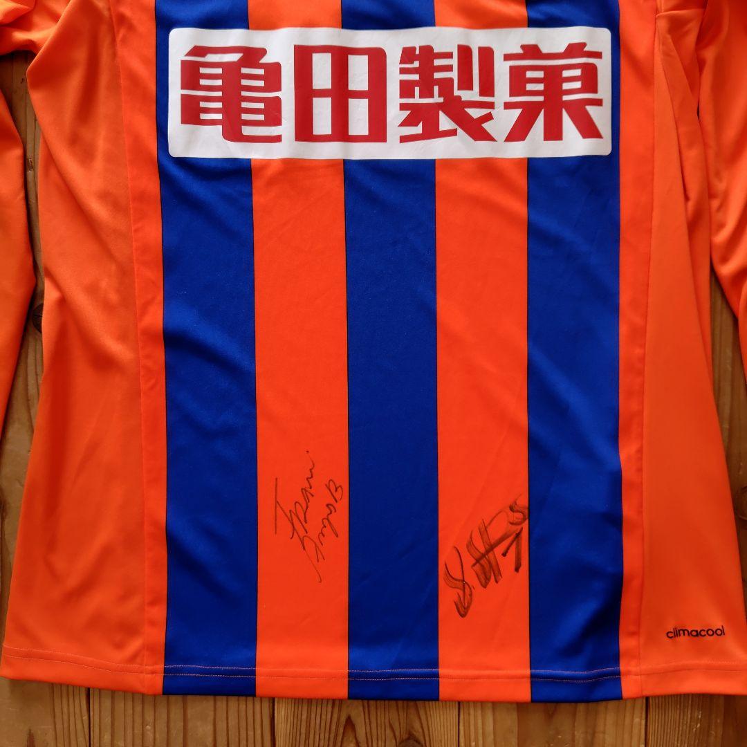 アルビレックス新潟 レプリカユニフォーム XO 長袖 Albirex サイン入り