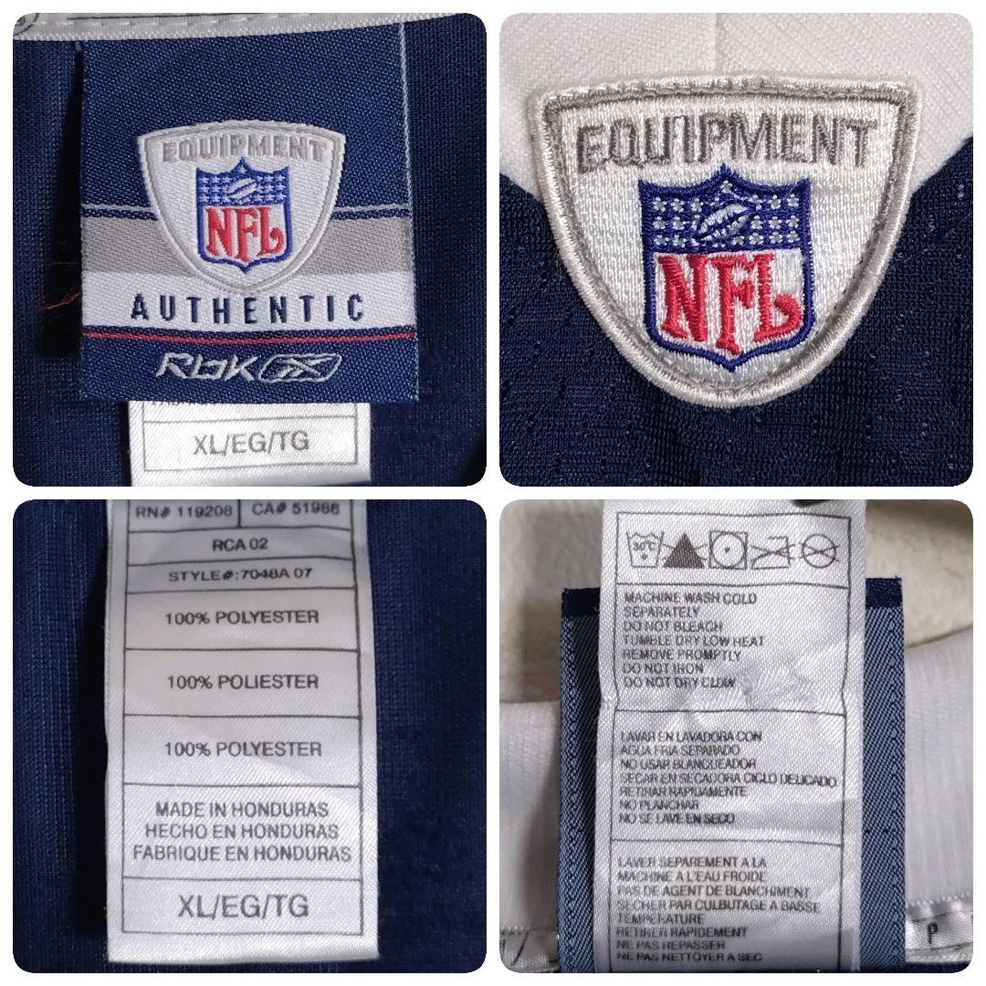 リーボック★NFL チャージャーズ メリマン アメフト ゲームシャツ 紺 XL