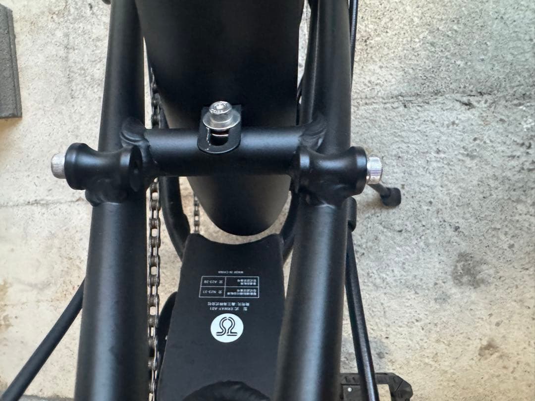 GR WAY 電動アシスト自転車 ブラック 7段変速