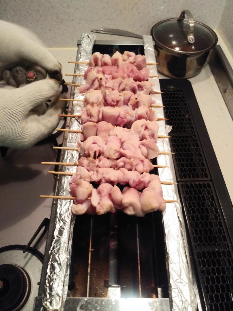 ３日以内に発送します ★ ２台セット やきとり焼器 新品 串焼き 焼き鳥丼 ガス