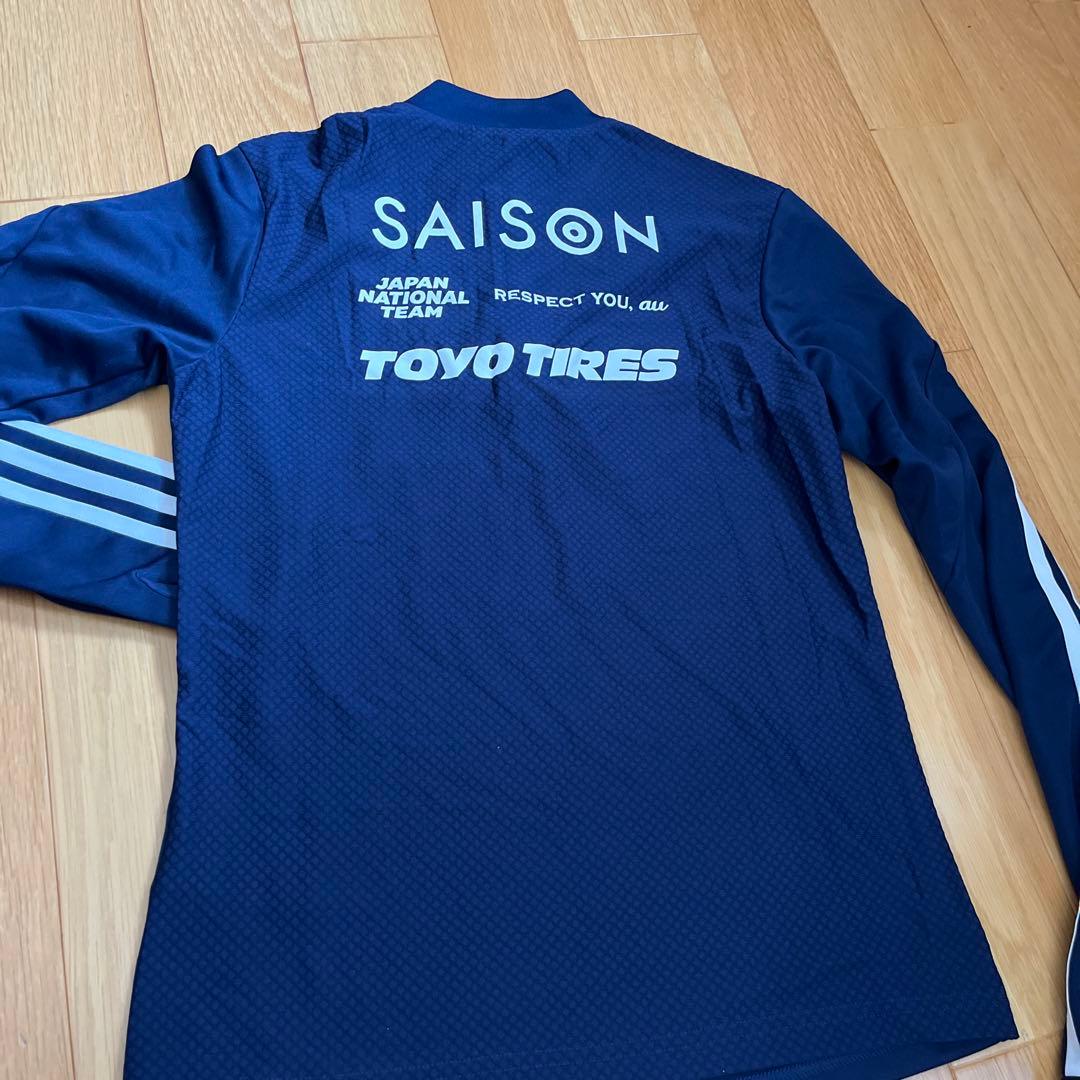 アディダス 日本代表 ウェア ネイビー