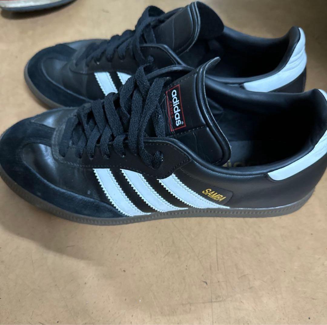 早い者勝ちadidas Samba シューズ 黒/白