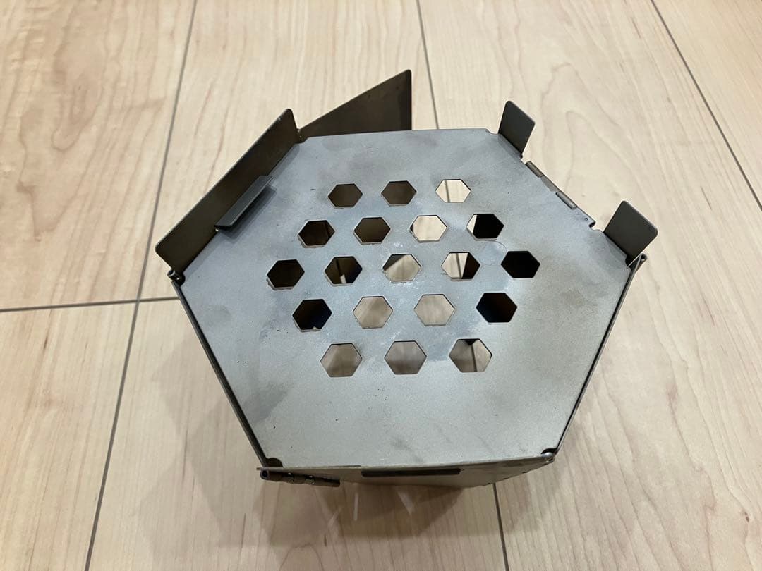 バーベキュー・調理用品 VARGO HEXAGON WOOD STOVE TITANIUM