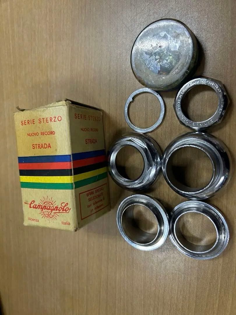 カンパニョーロ レコード ヘッド小物 新品未使用箱入り