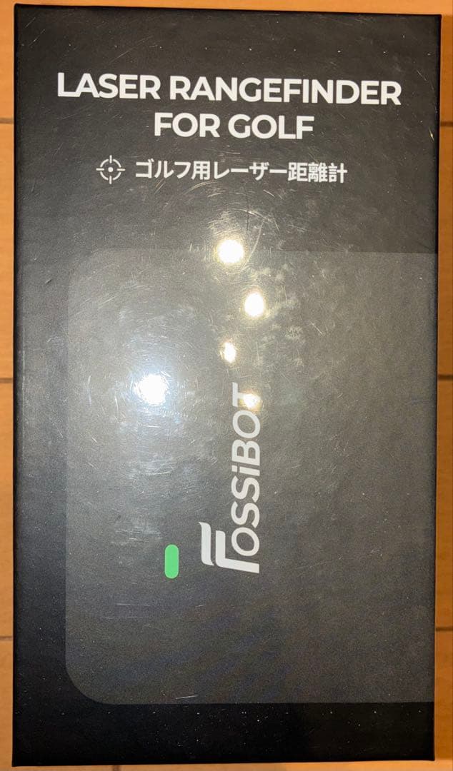 FOSSiBOT F1000 ゴルフレーザー距離計 LCD黒表示 専用ケース