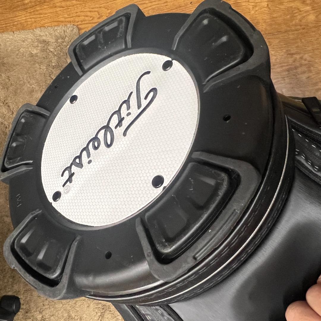 【ほぼ新品】タイトリスト 9.5型 3点式 ツアーキャディバッグ ブラック