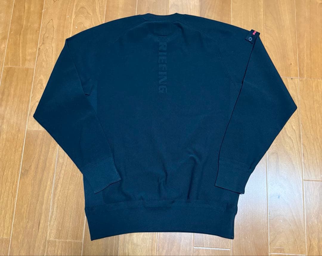 BRIEFING セーター WR CREWNECK KNIT BRG243M37