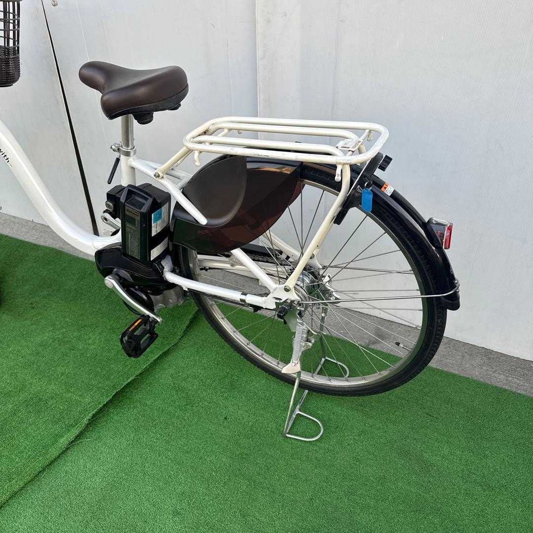 YAMAHAヤマハ電動アシスト自転車26インチ 12.3Ah ホワイト