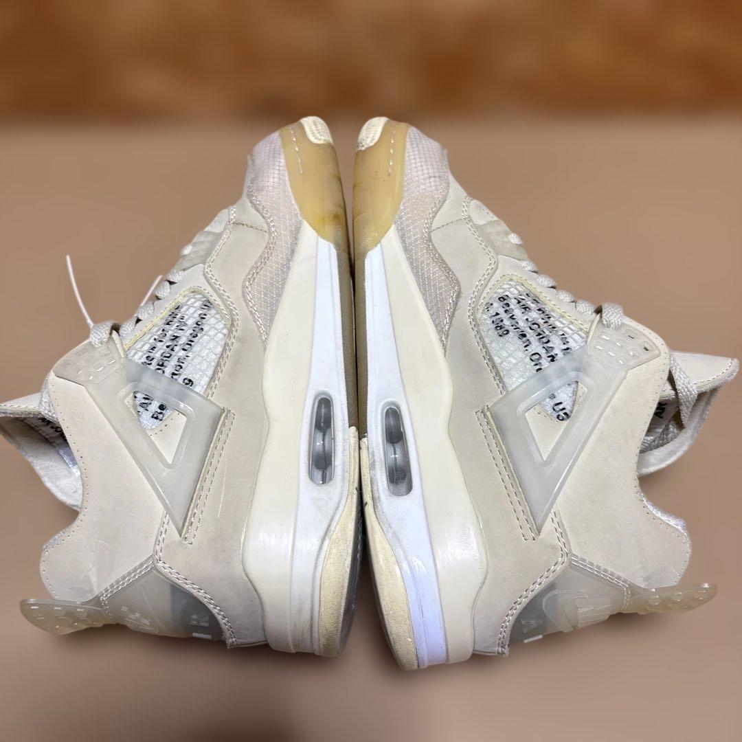 ナイキ AIR JORDAN 4 OFFWHITE × AJ4 26.0cm