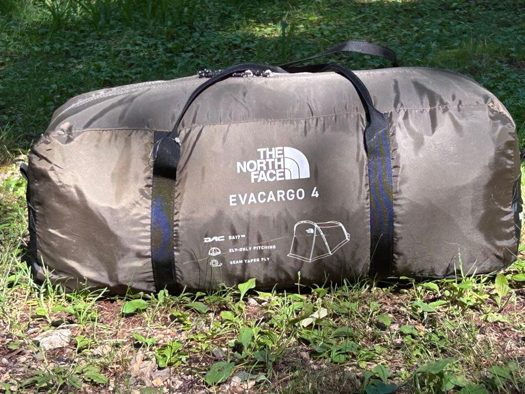 ノースフェイス　エバカーゴ4 EVACARGO4 フットプリント付き　使用感あり