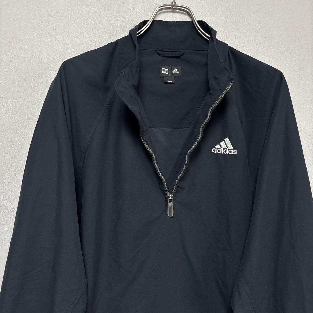 adidas golfアディダス ゴルフナイロンジャケット ピステ ブルゾン L