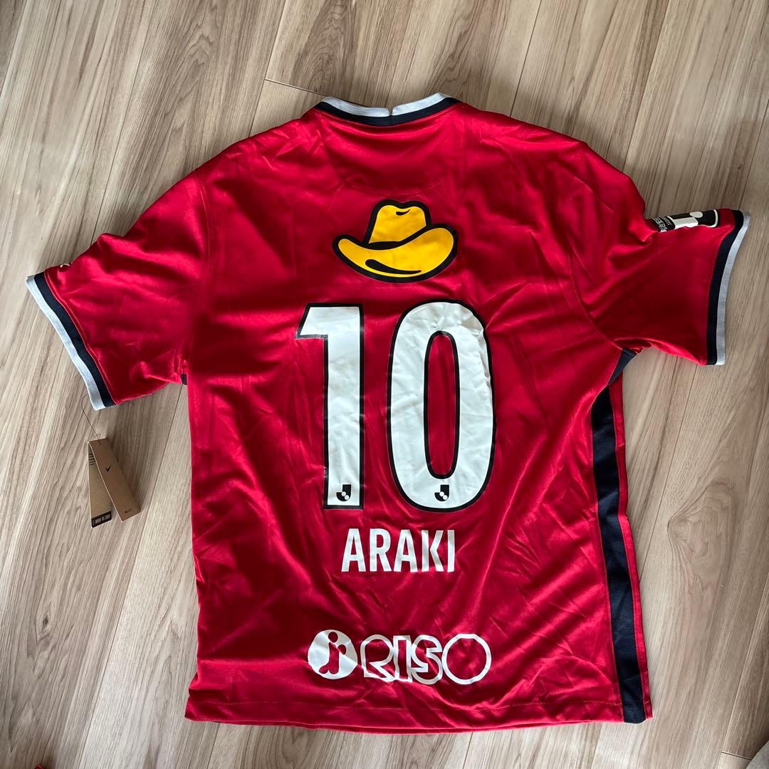 Nike 鹿島アントラーズ　サッカーシャツ 2XL ARAKI 10