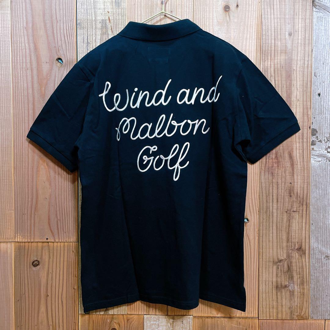 Malbonマルボンゴルフ WINDANDSEAウィンダンシー ポロシャツ