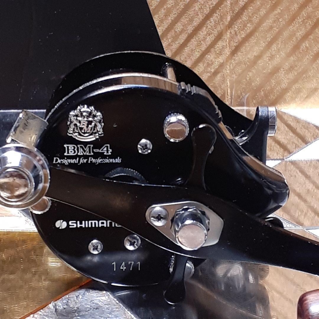 シマノ BM-4 ベイトリール オールドリール ヴィンテージ 美品