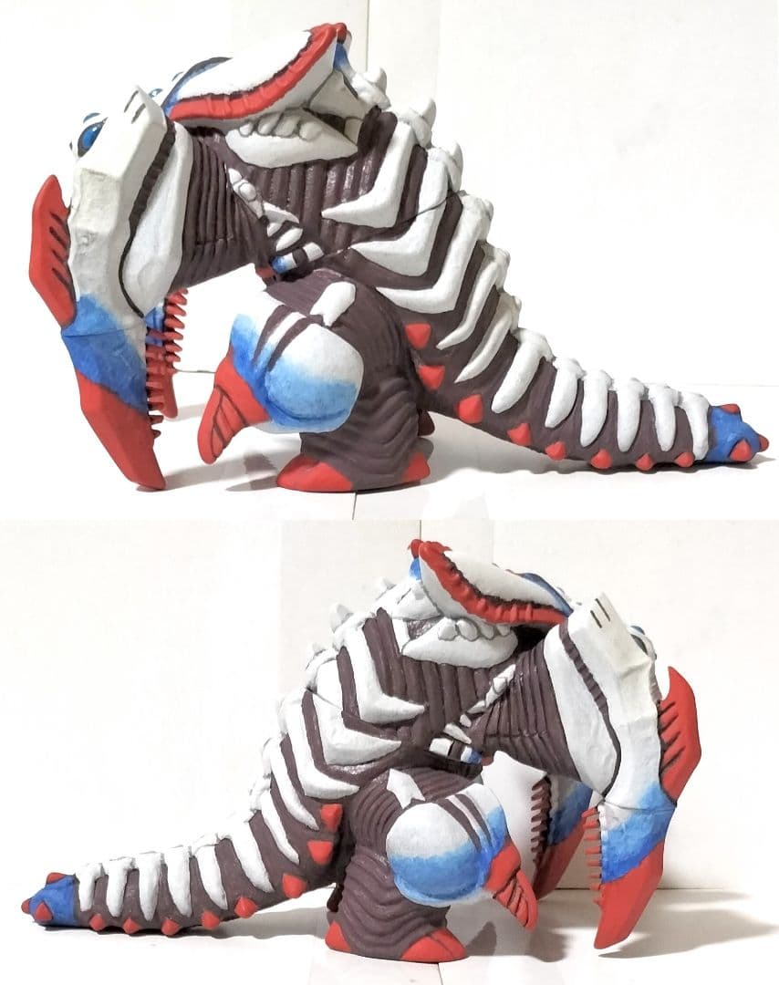 ズグガン成虫 リペイント品 ソフビ ウルトラマン フィギュア