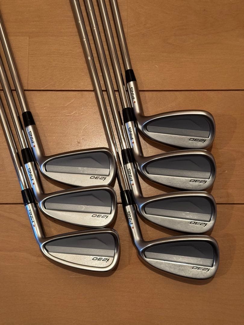PING i230アイアン　5i〜UW 7本セット　フレックスS オレンジドット