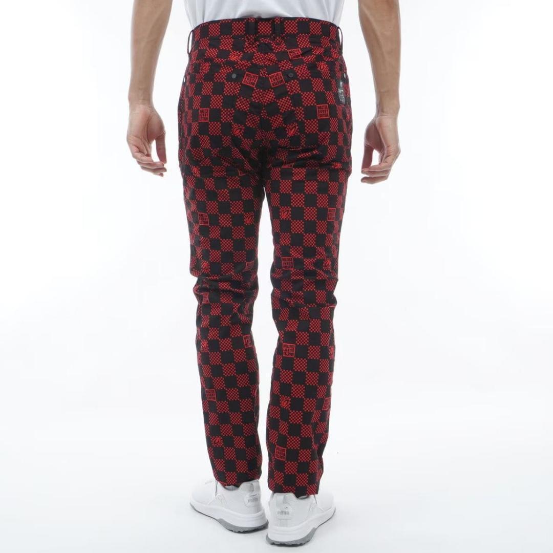 マスターバニー　PEARLY GATES　ストレッチ　ゴルフパンツ　チェック柄