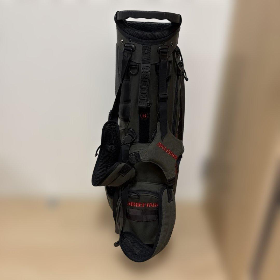 BRIEFING キャディバッグ 9.5型　3.5kg スティール