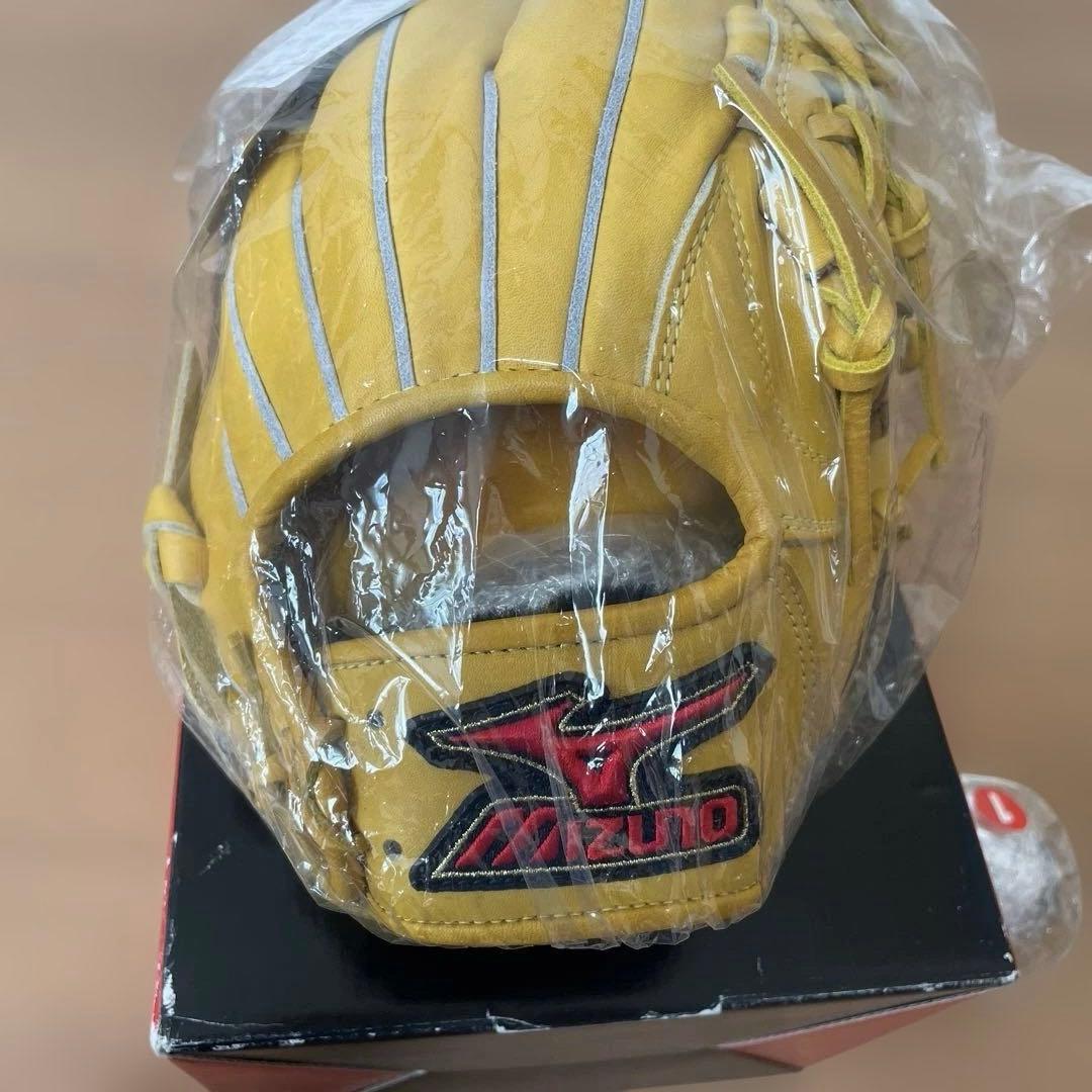 ミズノ　硬式用グラブ　ビクトリーステージ　内野手用　硬式球1球付