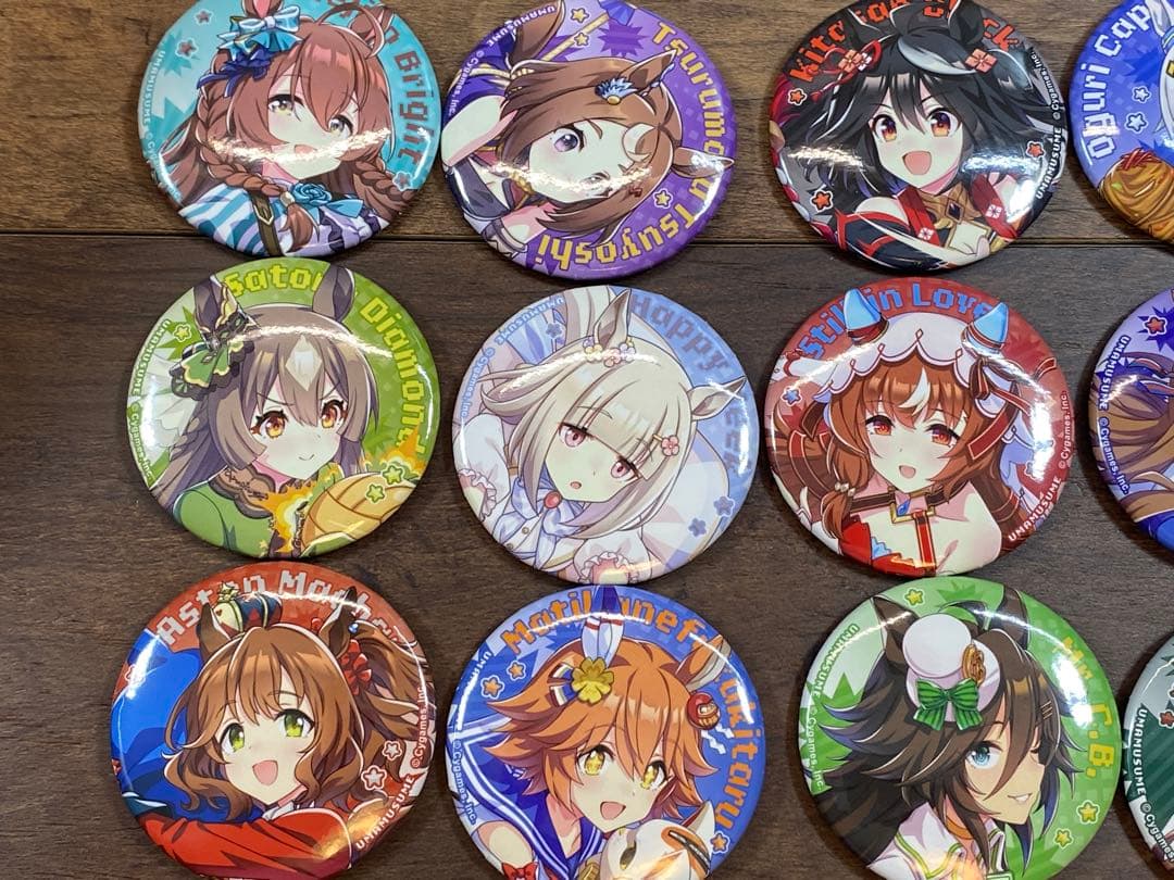 ウマ娘 プリティーダービー　熱血ハチャメチャ大感謝祭！　缶バッジ　25種