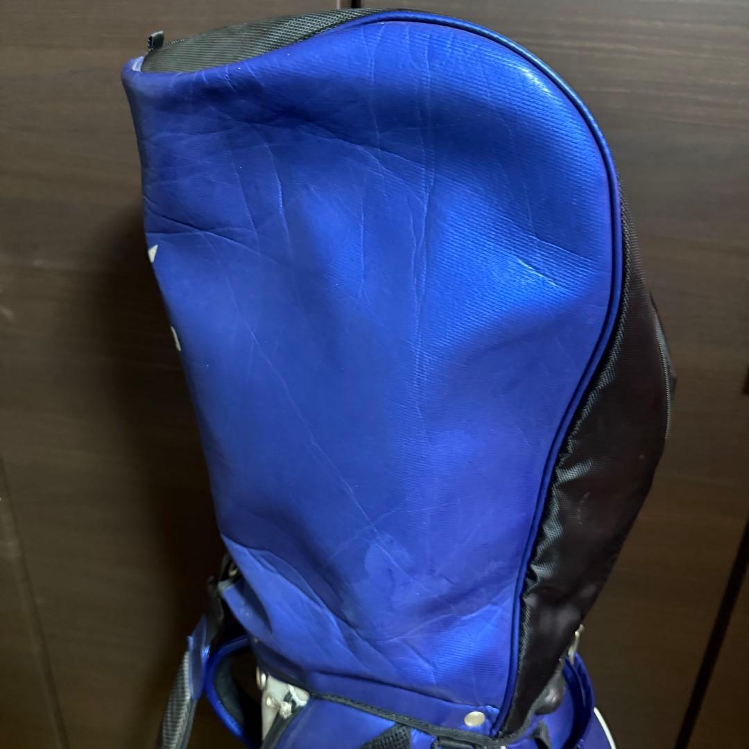 Mizuno キャディバッグ ゴルフバッグ ブルー
