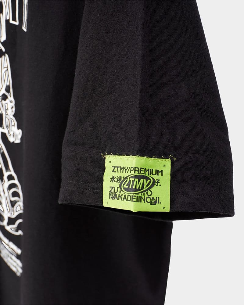 ずとまよ コズミックどろ団子ツアー ニラちゃんTシャツ ブラック XL