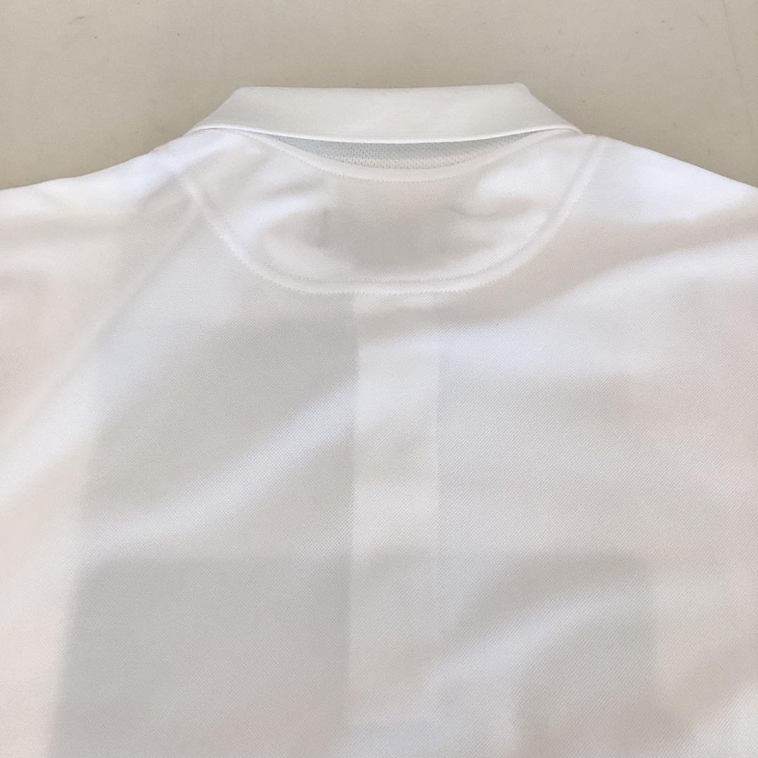 新品　BRIEFING MEN’S MINI LOGO POLO ホワイトL