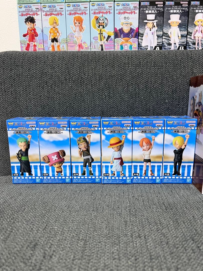 ワンピースワールドコレクタブルフィギュアWCF未開封品91個