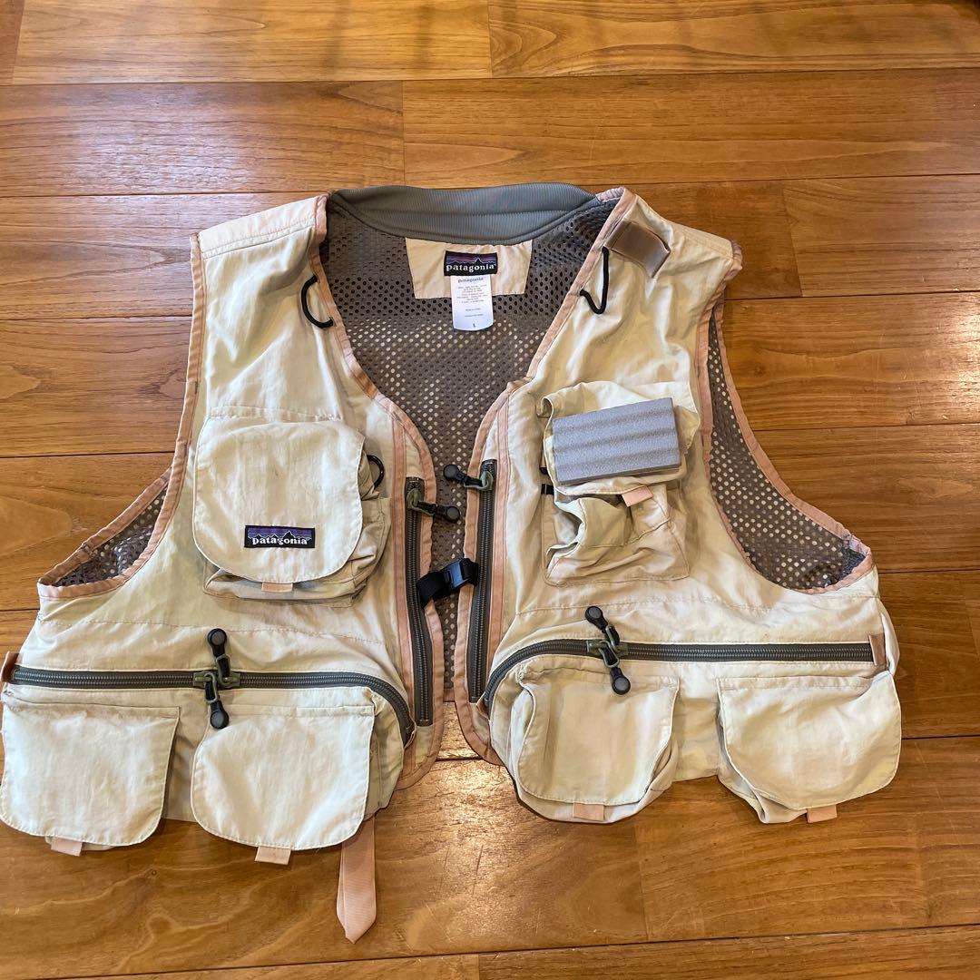 Patagonia フィッシングベスト ベージュ