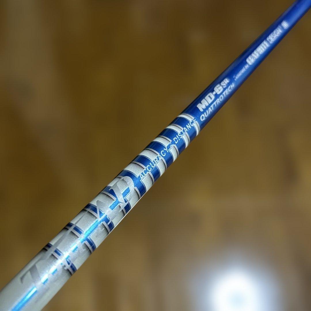ツアーAD　MD6SR テーラーメイドスリーブ付　ドライバー用シャフト