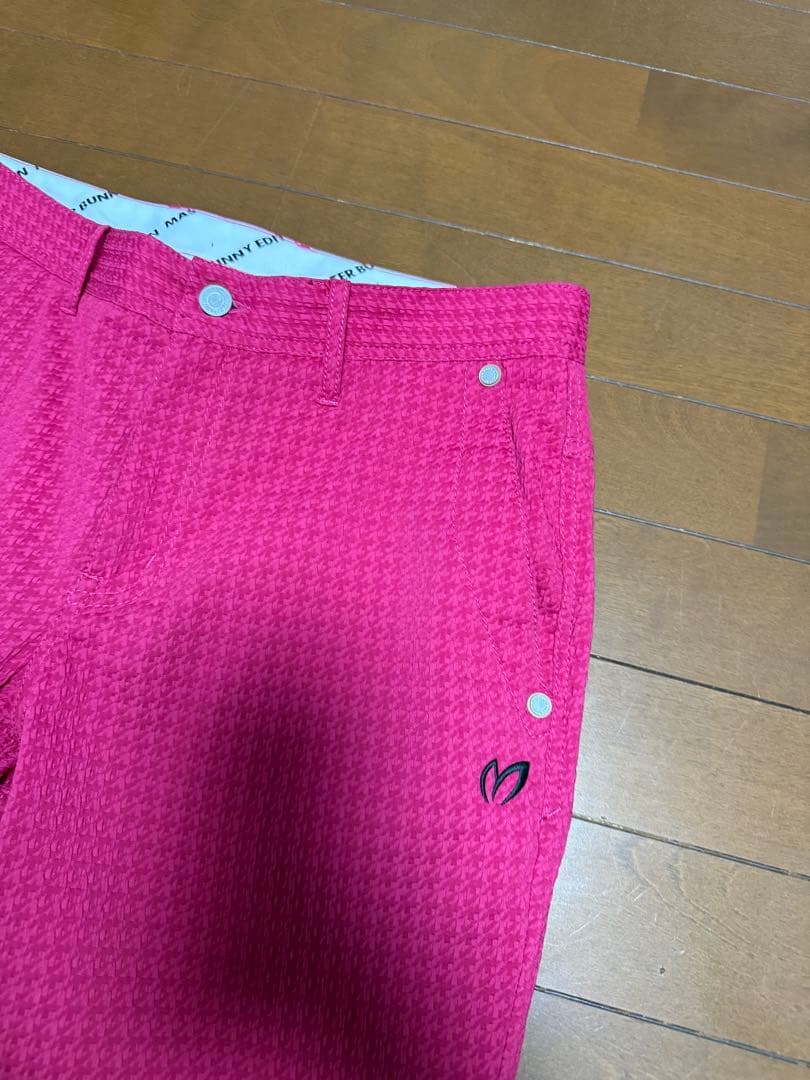 MASTER BUNNY超美品ピンク 柄 メンズパンツ サイズ5