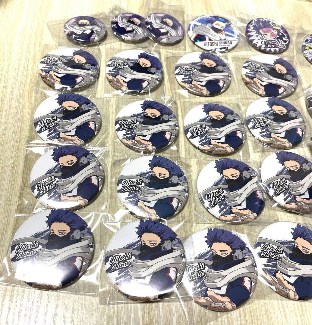 僕のヒーローアカデミア 心操人使 缶バッジ アクキー バースデー おまけつき