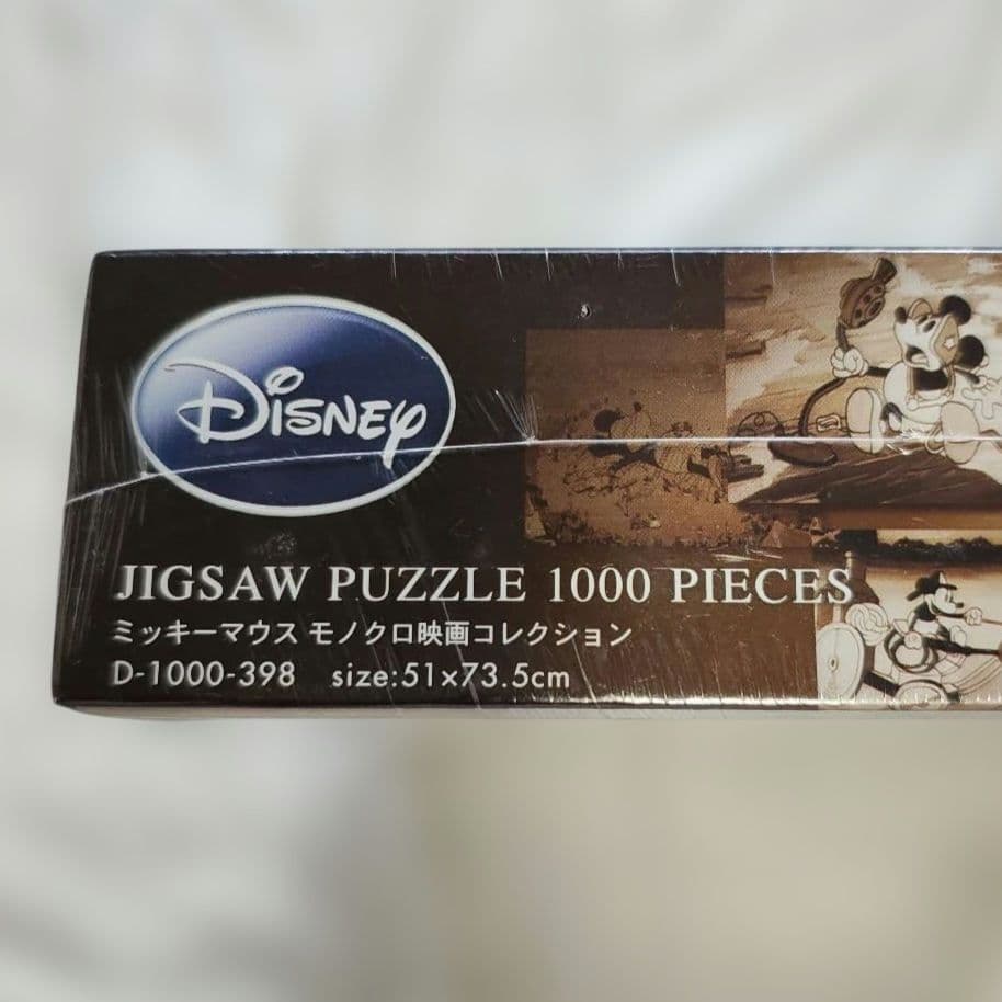 Disney ミッキー モノクロ フィルム コレクション パズル 1000