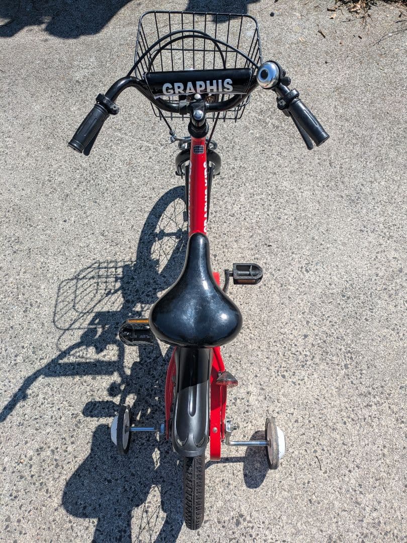 GRAPHIS KIDS 幼児用自転車 レッド 16インチ