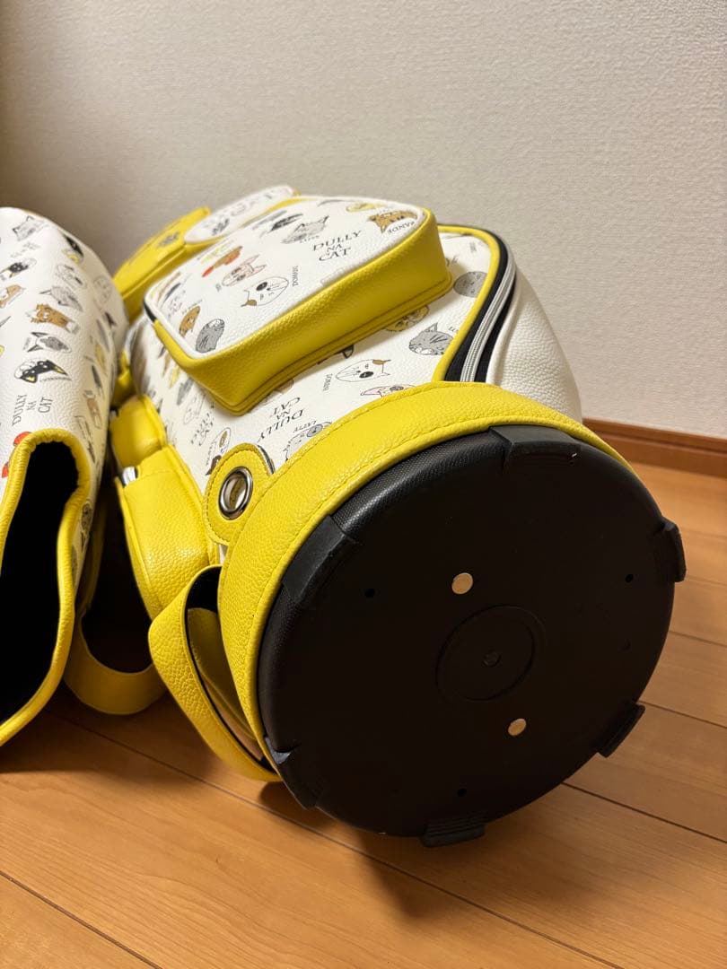 【新品】ダリーナキャット キャディバッグ DN-CB02 イエロー 可愛いい