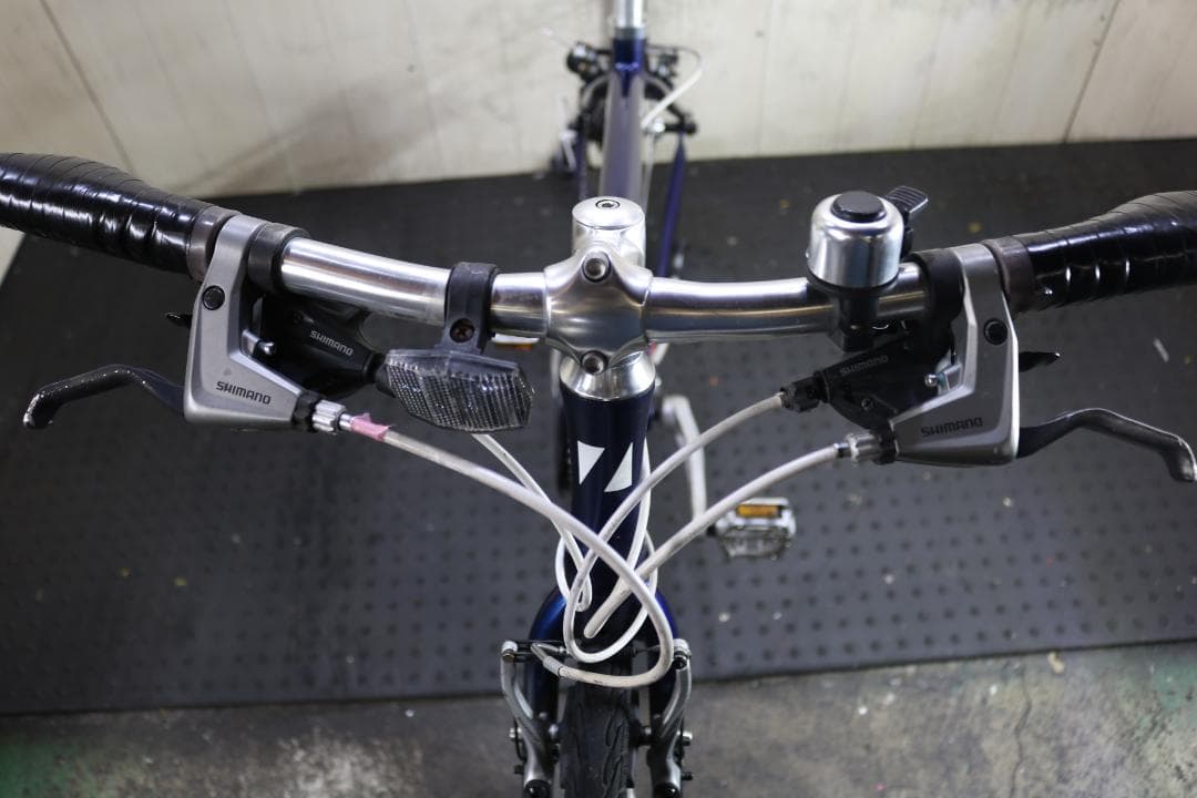 ライトウェイriteway 700C アルミ 24速 460mm 青クロスバイク