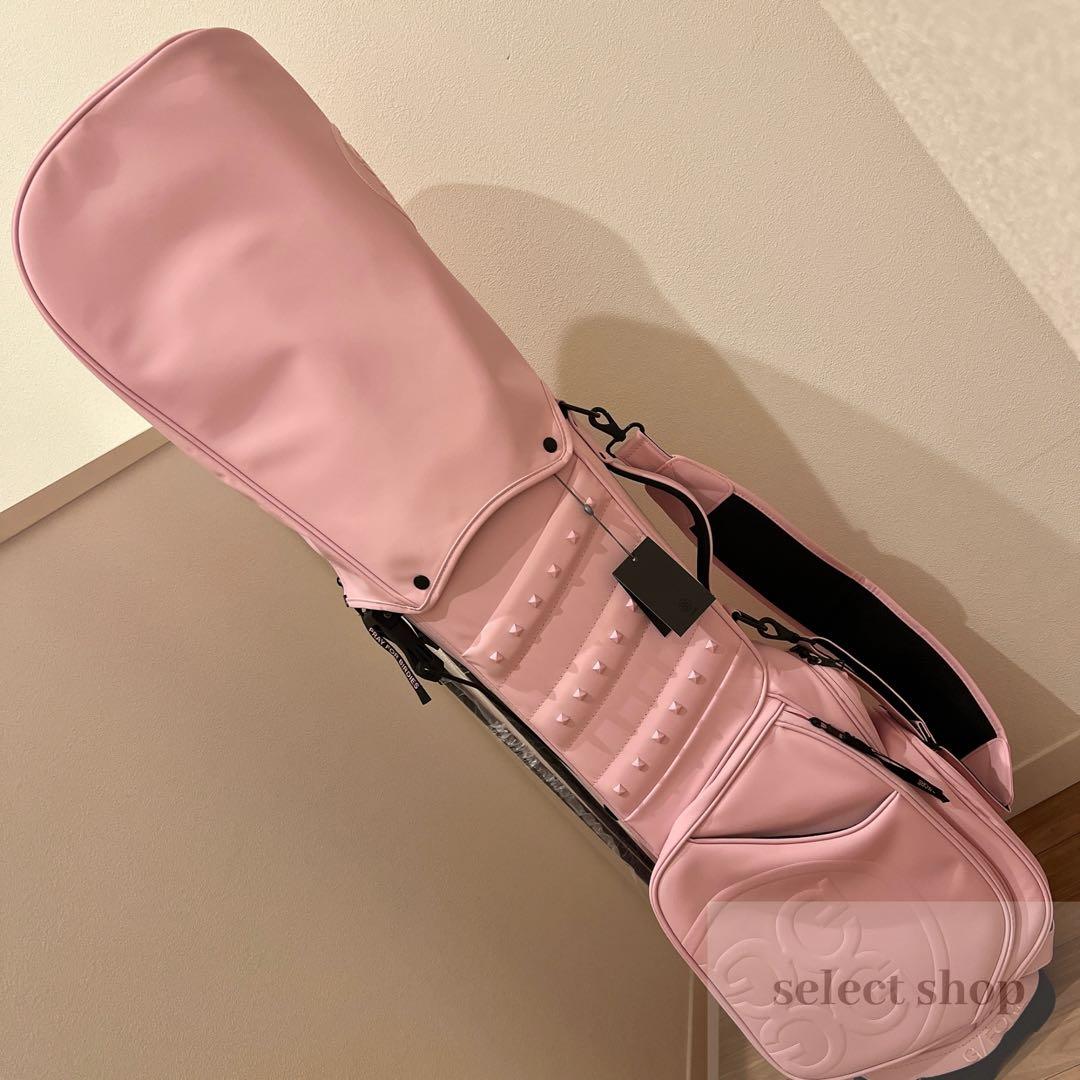 【♡】新品未使用 G/FOREスタンド式 キャディーバック ピンク　ゴルフ