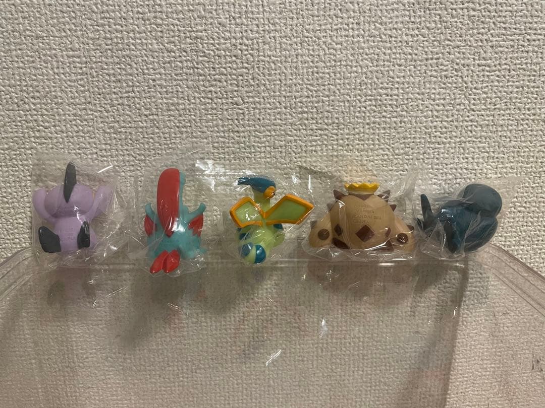 色違いポケモンキッズ　ポケモン指人形　抽選　懸賞はるの5体セット　当選書保存