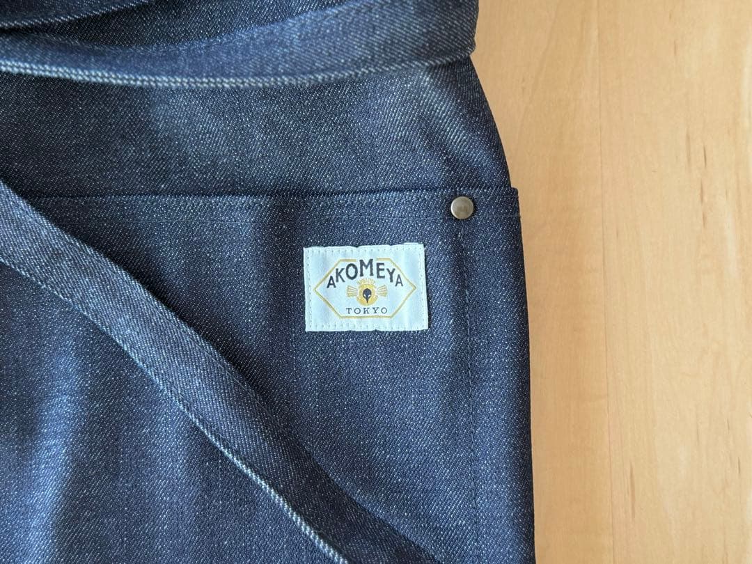 新品AKOMEYA TOKYO/ デニムワークエプロン