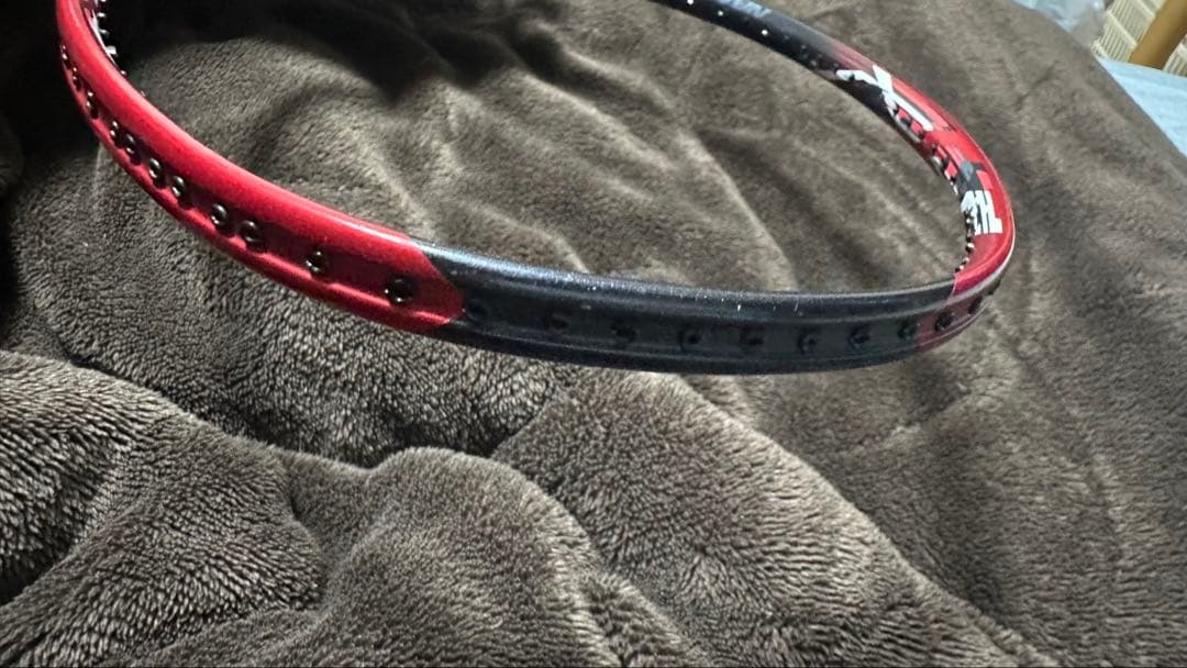 YONEX バドミントンラケット レッド/ブラック