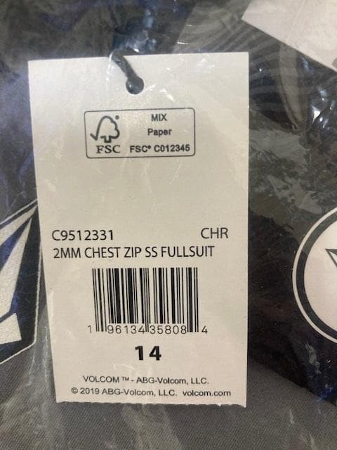 ボルコム ビッグボーイズ モジュレーター 2mm C9512331 CHR 14