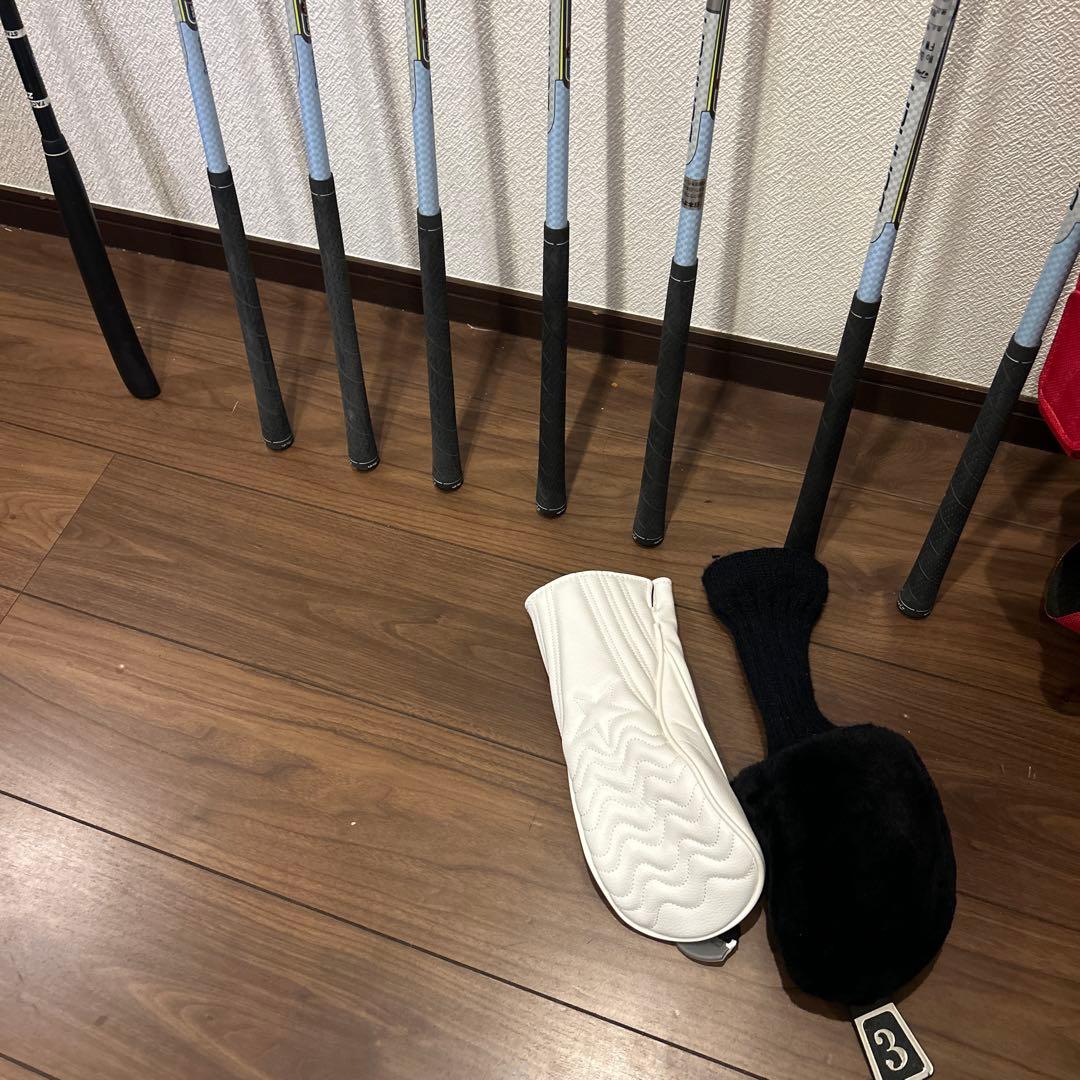 バーナー　レディースL ８本　右利き　ハーフゴルフセット