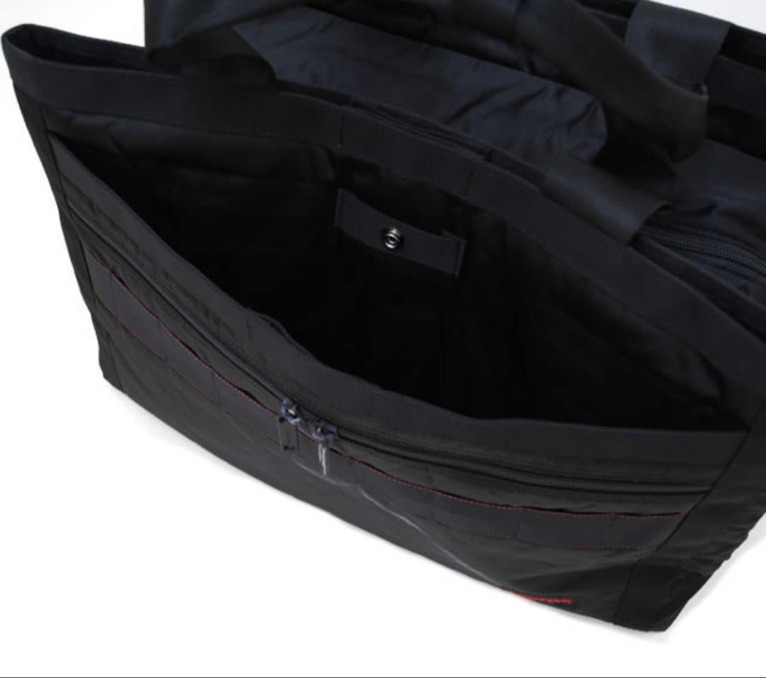 BRIEFING GOLF 3ROOMS WIRE L ECO TWILL 黒